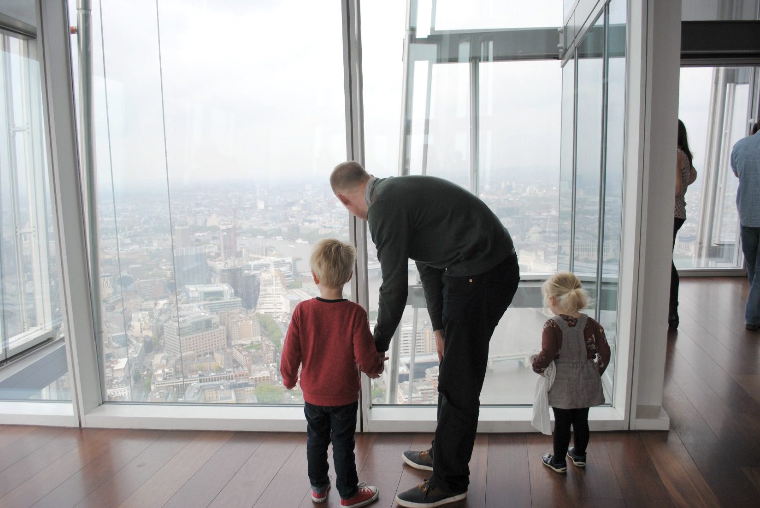The Shard with kids