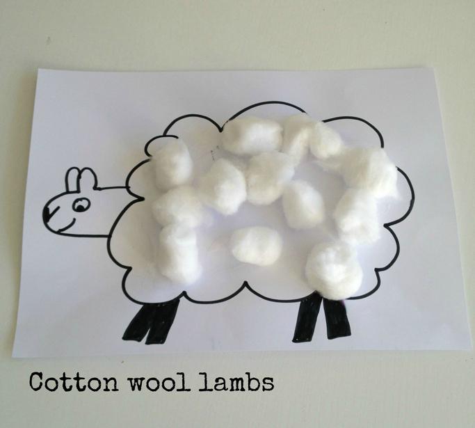 Cotton wool lambs pic 3