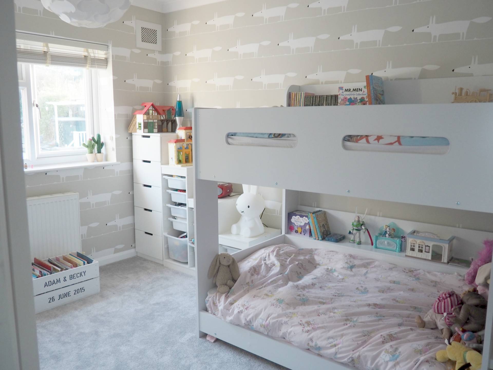 A Unisex shared bedroom - The Spirited Puddle Jumper