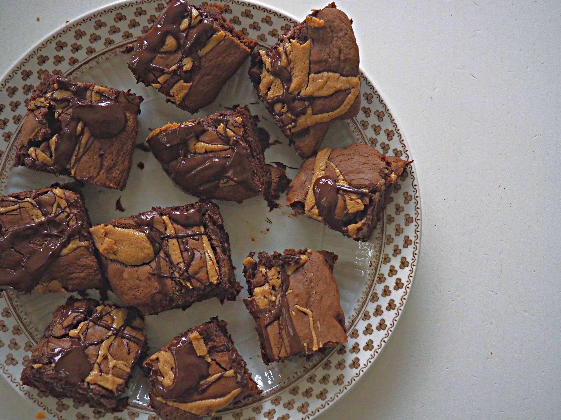 peanut butter chocolate brownies