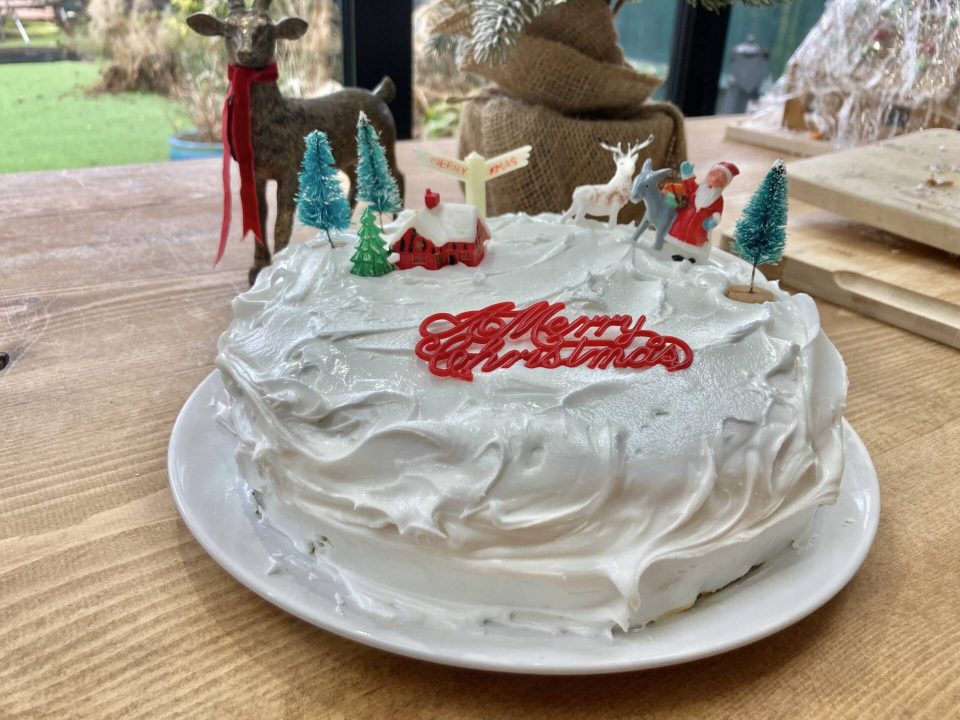 Royal Icing Christmas Cake