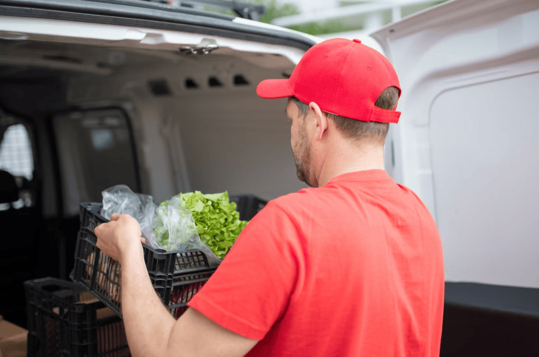 delivery to restaurant